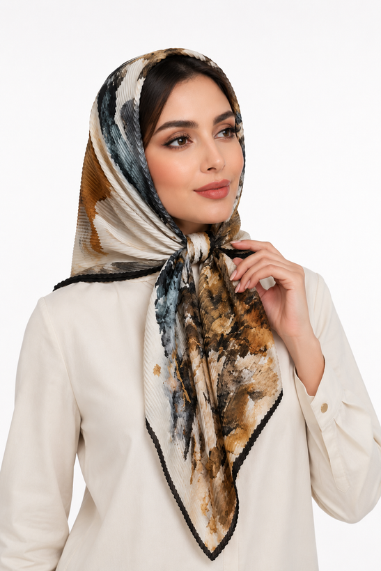 روسری زنانه پلیسه وارداتی