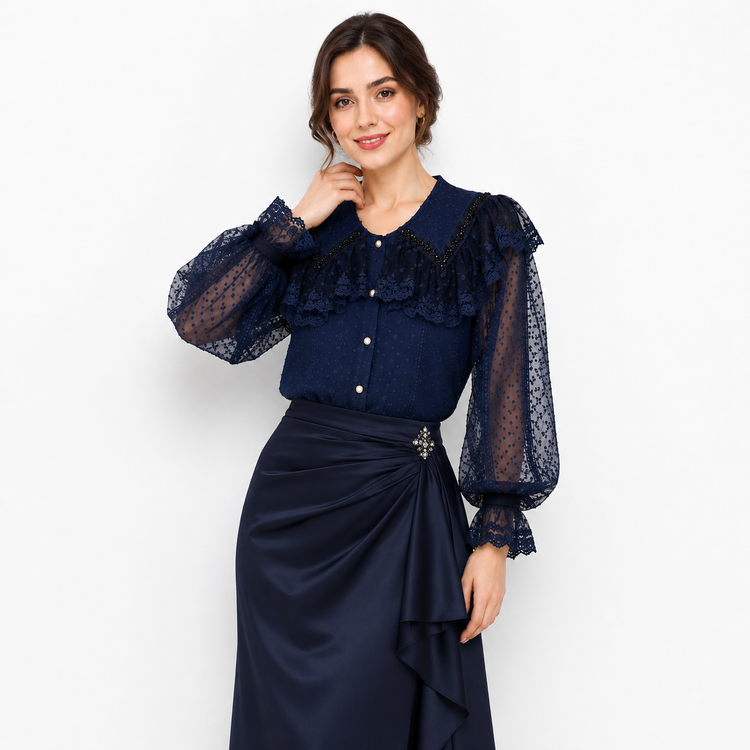 شومیز زنانه مجلسی وارداتی