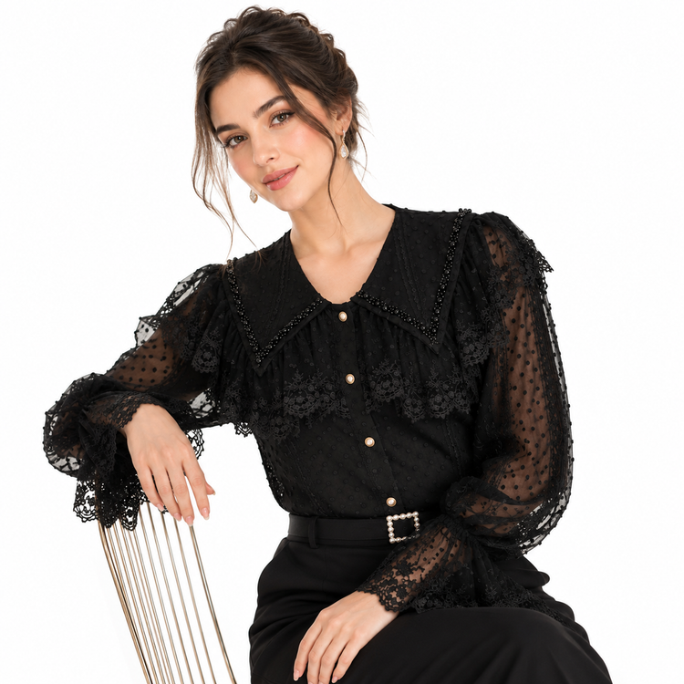 شومیز زنانه مجلسی وارداتی