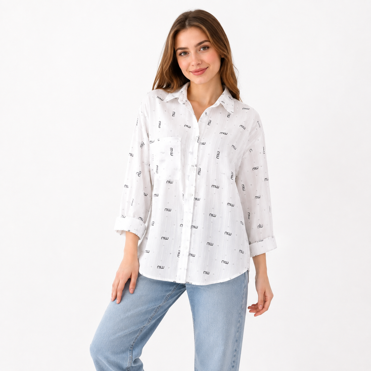 شومیز زنانه اسپرت miu miu