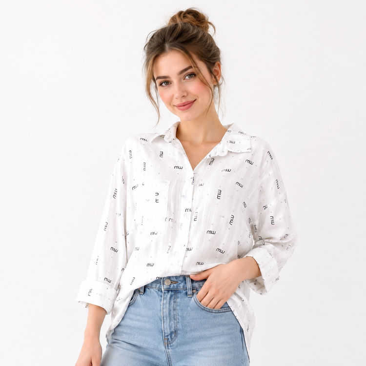 شومیز زنانه اسپرت miu miu