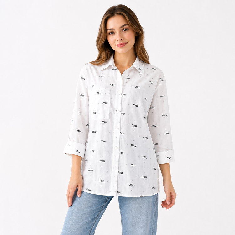 شومیز زنانه اسپرت miu miu