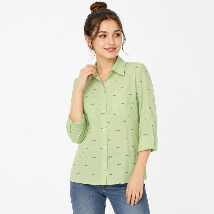 شومیز زنانه اسپرت miu miu