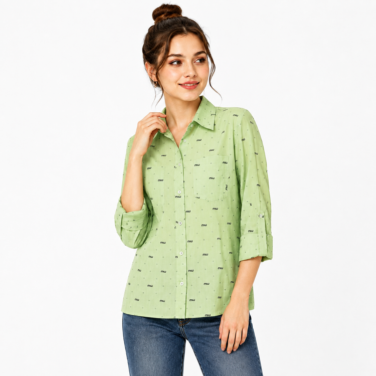 شومیز زنانه اسپرت miu miu