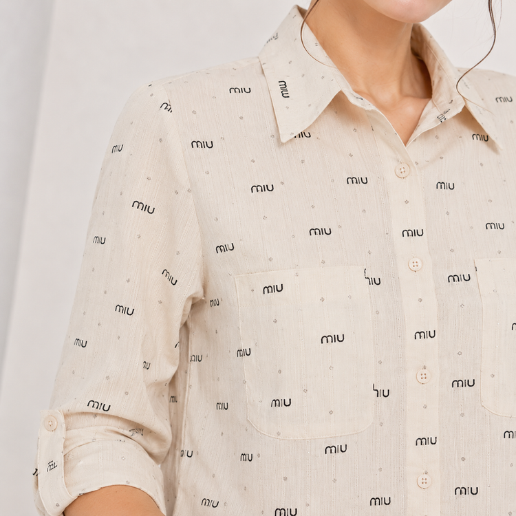شومیز زنانه اسپرت miu miu