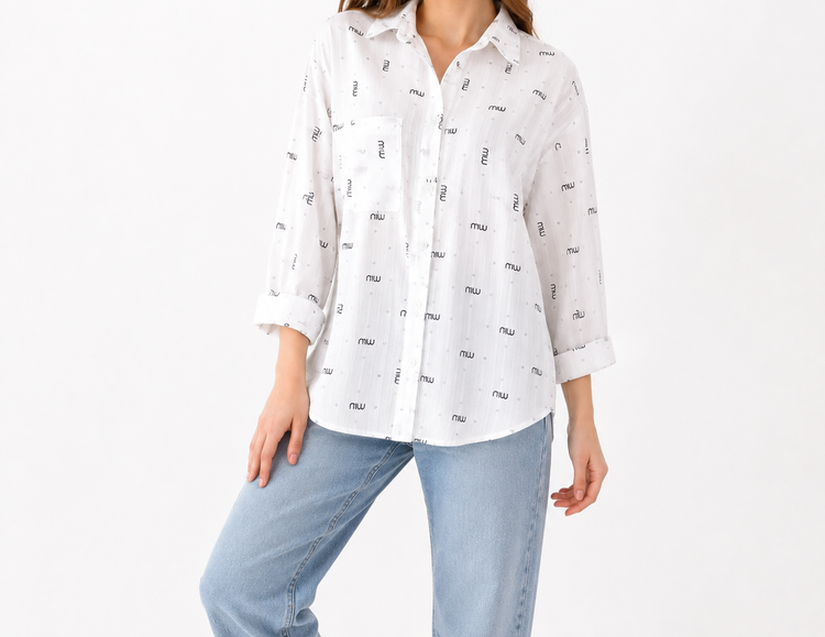 شومیز زنانه اسپرت miu miu