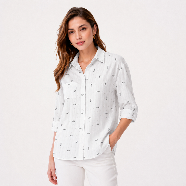 شومیز زنانه اسپرت miu miu
