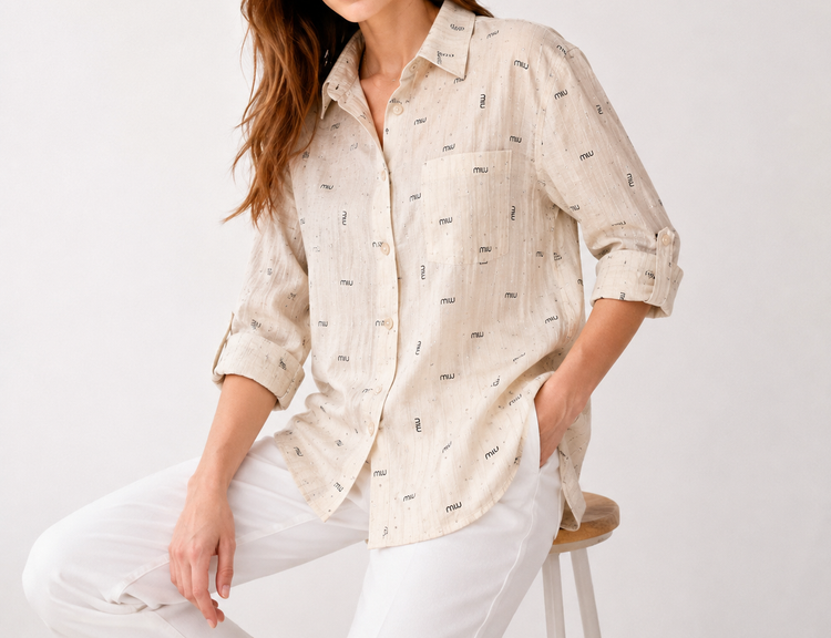 شومیز زنانه اسپرت miu miu